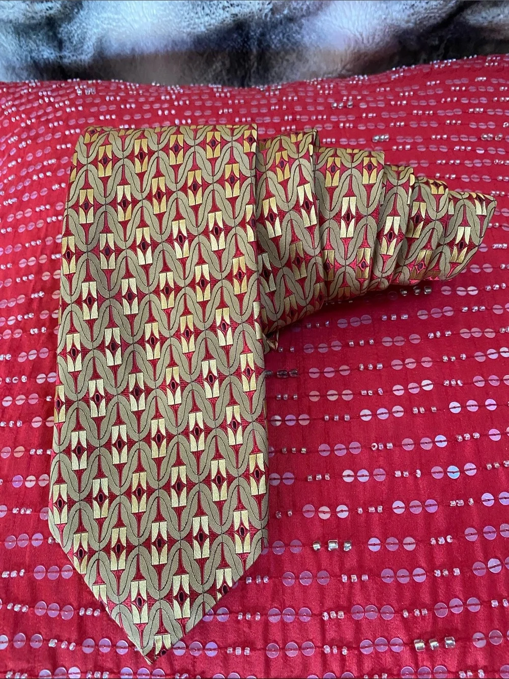 Gianfranco Ferre 💯 Silk Made in Italy 🇮🇹 Stunning Luxurious Rare Tie